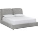 Lowe Belfast Heather Grey Bed, King